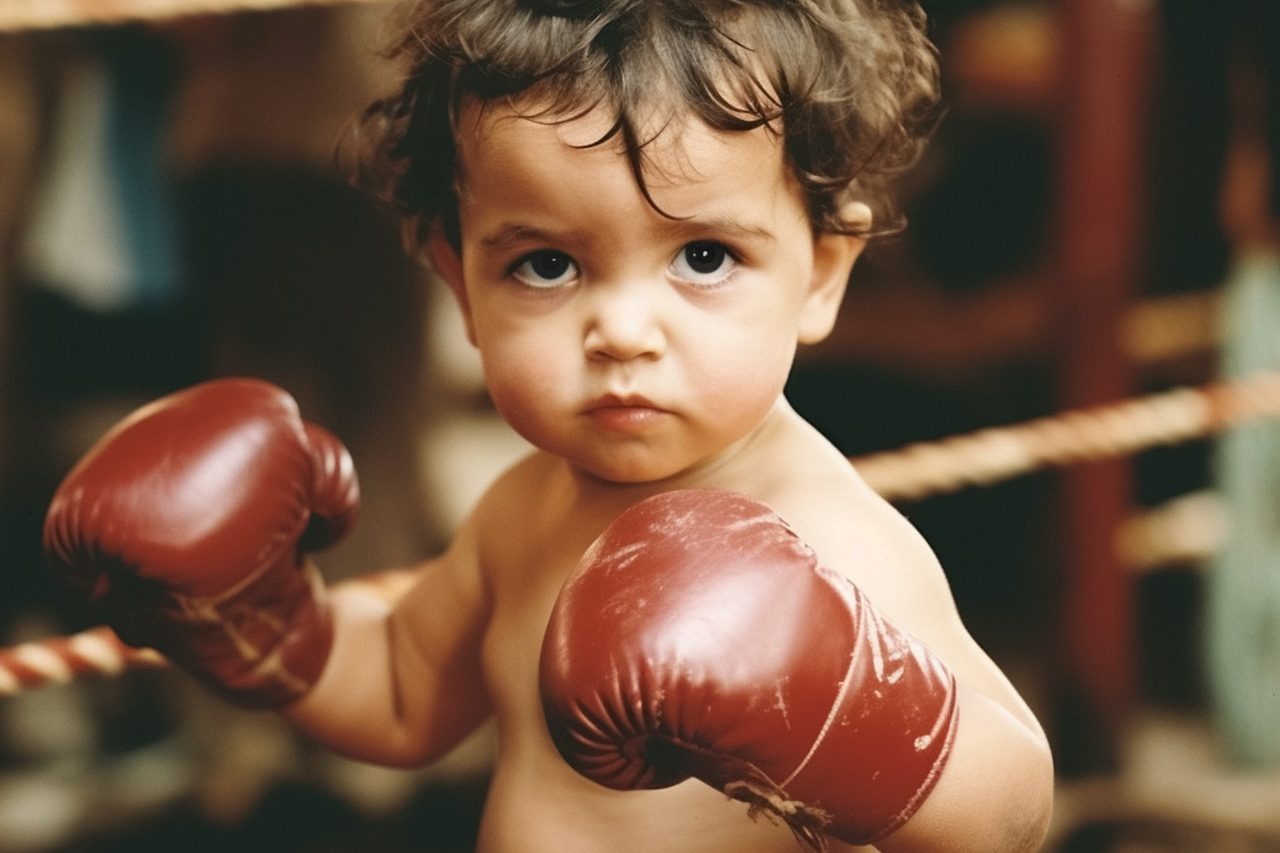 ai generated, boxing, child-8028020.jpg